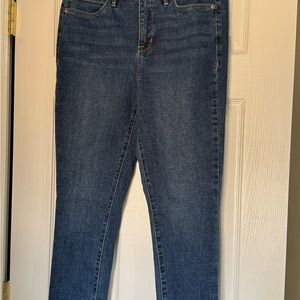 Seven7 Deep Indigo Skinny Jeans